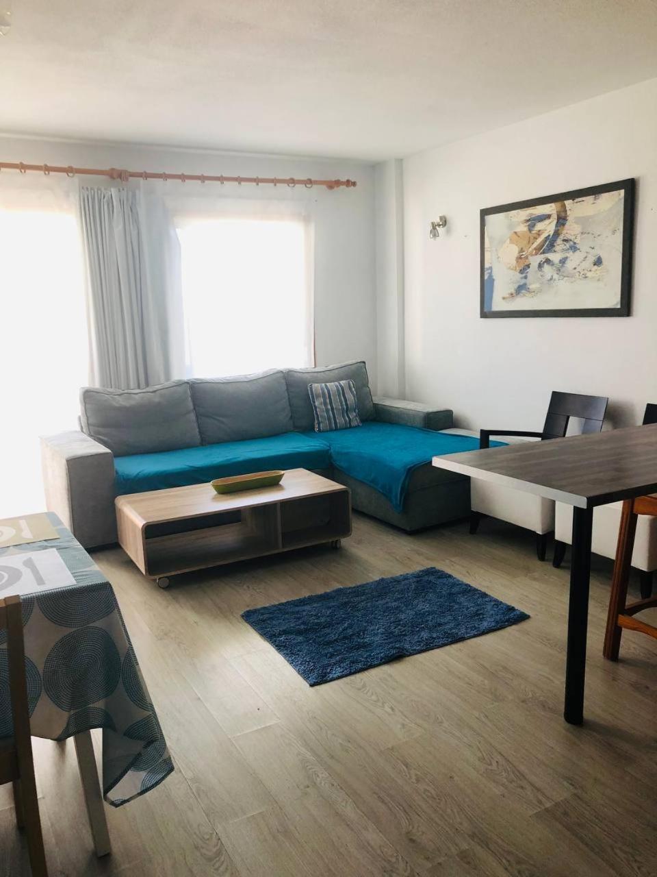 First Line Beach Apartment With Ocean View La Arena Puerto de Santiago  Exterior foto