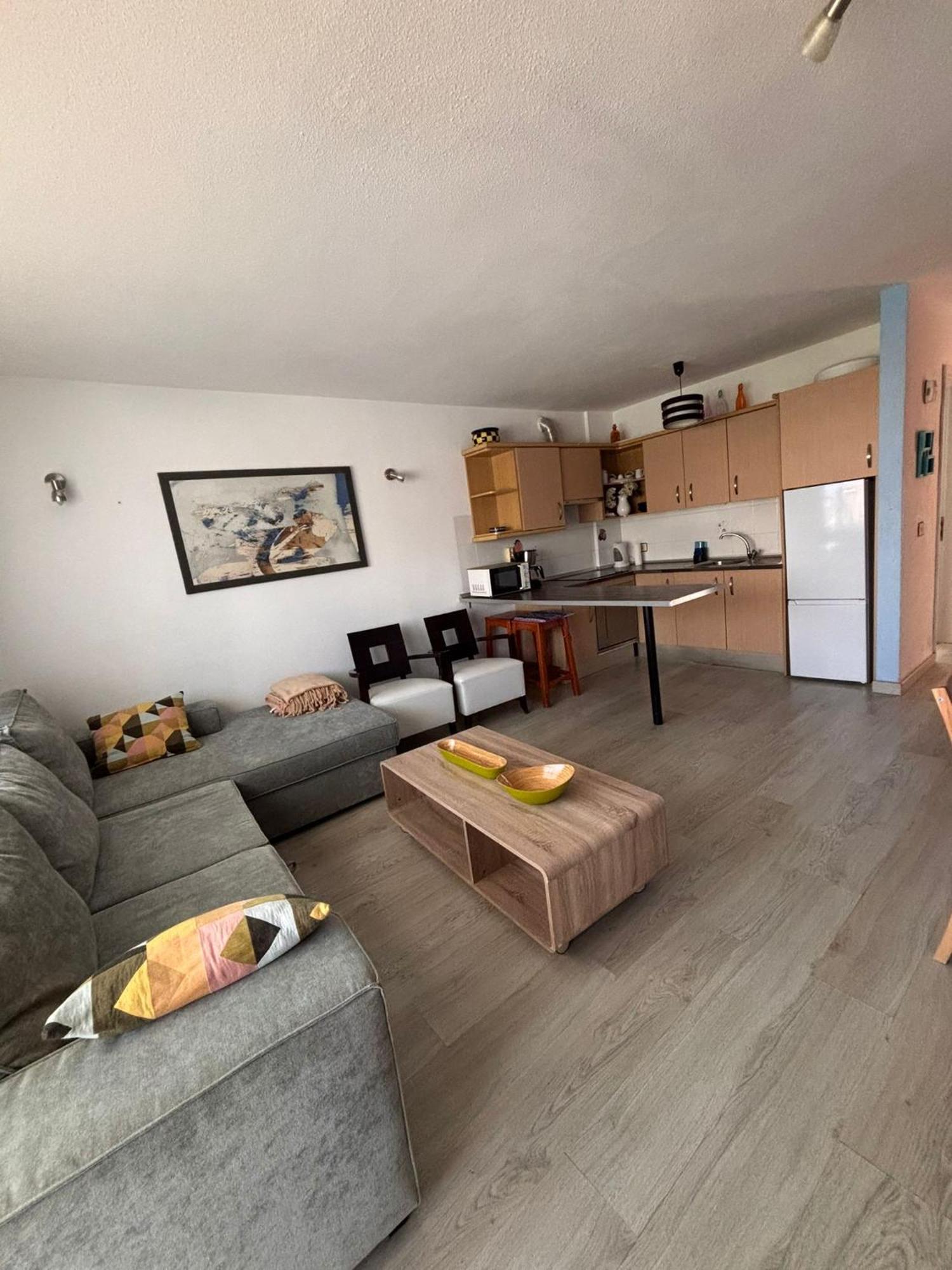 First Line Beach Apartment With Ocean View La Arena Puerto de Santiago  Exterior foto