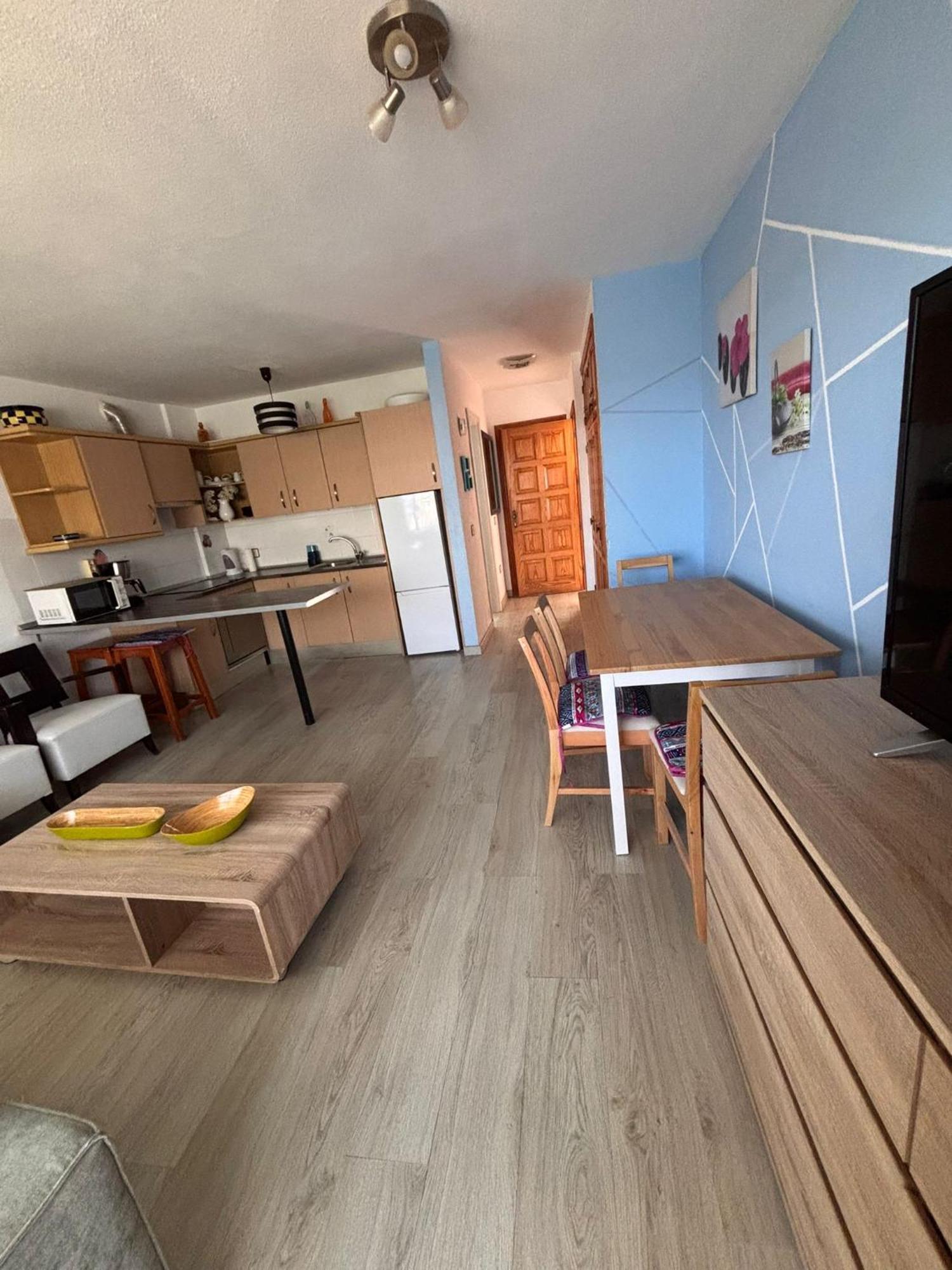 First Line Beach Apartment With Ocean View La Arena Puerto de Santiago  Exterior foto